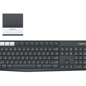 Logitech K375s Multi-Device, Wireless Keyboard and Stand Com