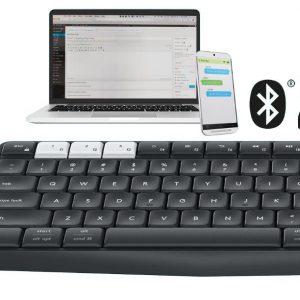 Logitech K375s Multi-Device, Wireless Keyboard and Stand Com