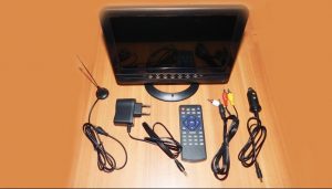 7.5" TFT LCD Portabl tv