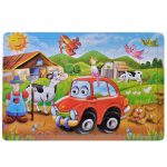 Farma i kola - puzle