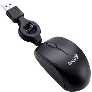Genius Mouse MICRO TRAVELER OPTICAL Black USB 1200DPI