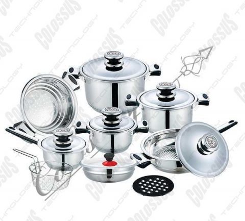 COLOSSUS Profesionalni set posuđa od 17 delova CL-116