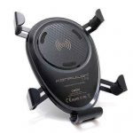 Drzac za mobilni telefon KONFULON + WiFi punjac CMQ01 FAST crni