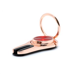 Drzac za mobilni telefon RING magnetni crveni (ventilacija)