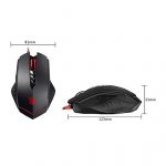 Mis gejmerski zicni Bloody V8M crni Metal feet A4TECH