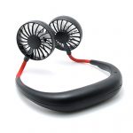 Ventilator DOUBLE FANS crni