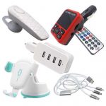 AUTO SET 4 - punjač, držač, kabl, bluetooth
