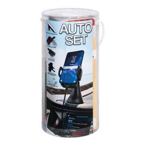 AUTO SET 5 - Držač, punjač, fm, bluetooth, kabl