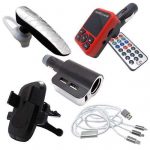 AUTO SET 5 - Držač, punjač, fm, bluetooth, kabl