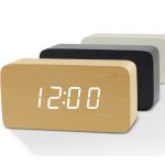 WOODEN CLOCK - drveni digitalni sat - kvadar