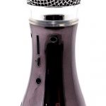Mikrofon V007 Bluetooth sivi
