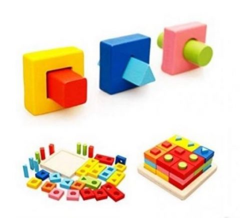 Veci set geometrijskih oblika - 3+ age