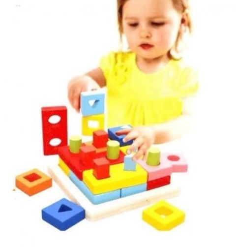 Veci set geometrijskih oblika - 3+ age