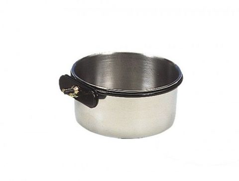 Metalna posuda za ptice sa šrafom 0.6l 12cm