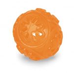 TPR Lopta za poslastice 7cm oranž