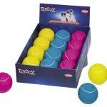 Igračka tenis lopta tri boje 9cm
