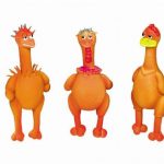 Igračka za pse "Cool Chicken" lateks 21-22cm