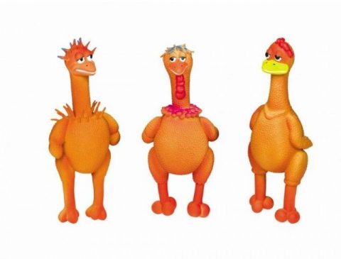 Igračka za pse "Cool Chicken" lateks 21-22cm