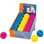 Igračka tenis lopta tri boje 6.5cm