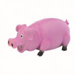 Igračka za pse prase roze 21cm latex
