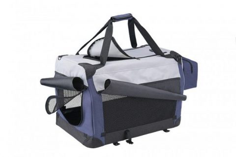 Transporter platneni plavo/sivi 92x64x64cm