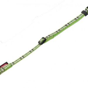Ogrlica karo zelena 10mm 20-35cm