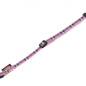 Ogrlica karo ljubičasta 10mm 20-35cm