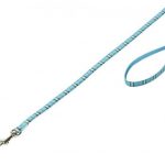 Povodac za pse karo plavi 10mm 120cm