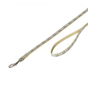 Povodac za pse karo bež 10mm 120cm