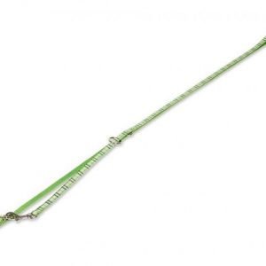 Povodac za pse karo zeleni 10mm 120cm