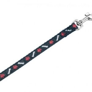 Povodac za pse MINI crni 120cm, 10mm