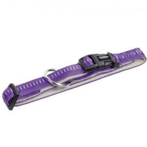 Ogrlica Soft Grip 10mm 20-30cm lila
