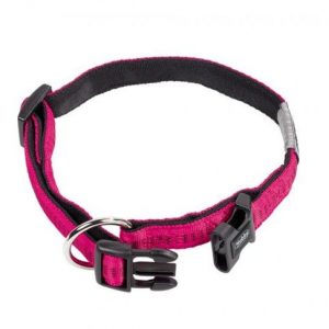 Ogrlica Soft Grip 10mm 20-30cm lila crna