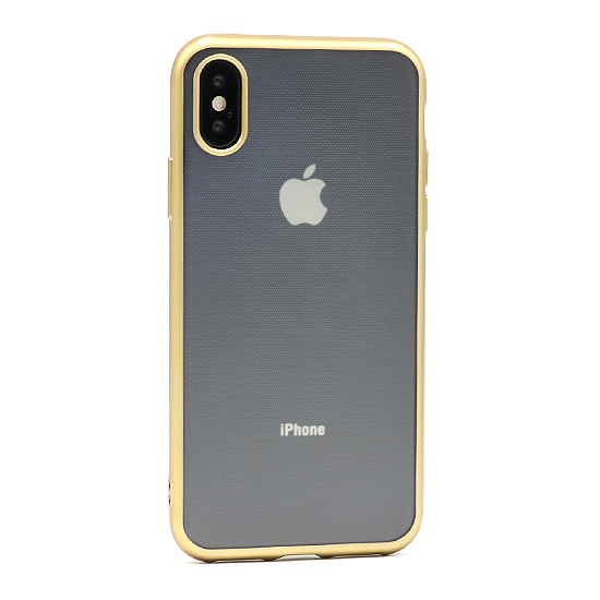 Futrola MATTE COLOR EDGE za Iphone X/XS zlatna mali ali online prodavnica online prodaja internet kupovina