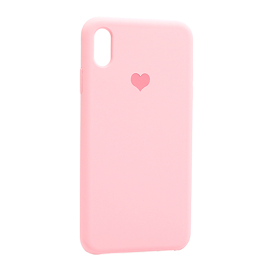 Futrola Heart za Iphone XS Max roze mali ali online prodavnica online prodaja internet kupovina