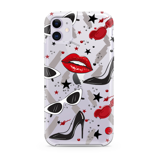Futrola ULTRA TANKI PRINT CLEAR za Iphone 11 ND0095 mali ali online prodavnica online prodaja internet kupovina