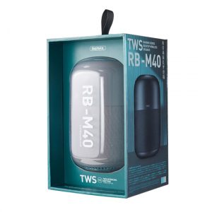 Zvucnik REMAX Bluetooth Fabric RB-M40 sivi - Slika 5