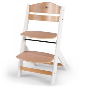 KINDERKRAFT stolica za hranjenje 2U1 ENOCK NATUR+WHITE - Slika 3