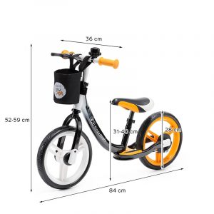 KINDERKRAFT bicikl guralica SPACE ORANGE - Slika 3