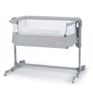 Kinderkraft kolevka KREVETAC NESTE AIR GREY LIGHT MELANGE - Slika 4