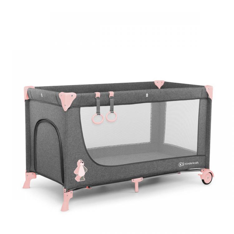 KINDERKRAFT prenosivi krevetac JOY PINK mali ali online prodavnica online prodaja internet kupovina