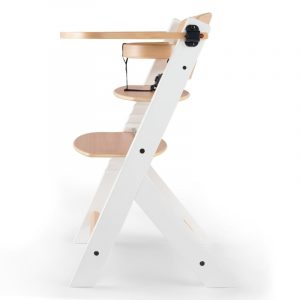 KINDERKRAFT stolica za hranjenje 2U1 ENOCK NATUR+WHITE - Slika 4