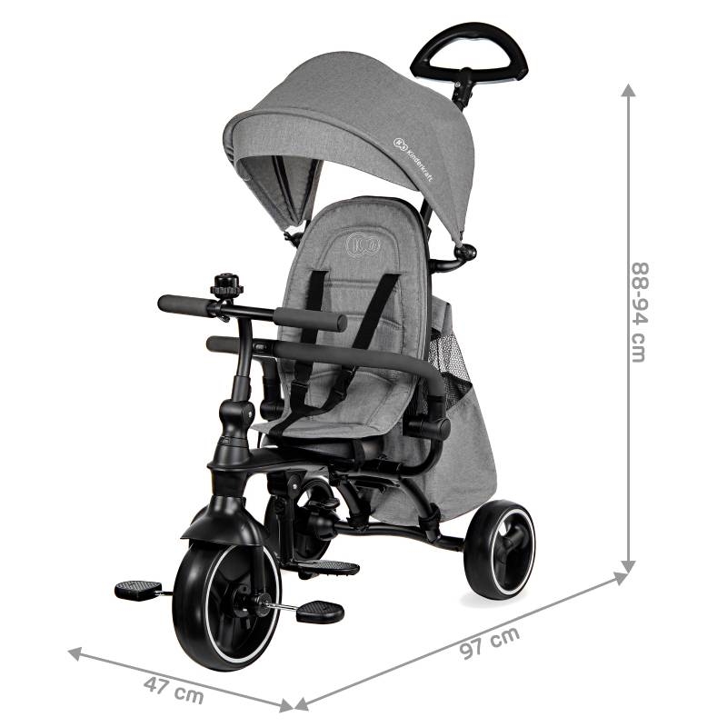 Kinderkraft tricikl JAZZ GREY mali ali online prodavnica online prodaja internet kupovina