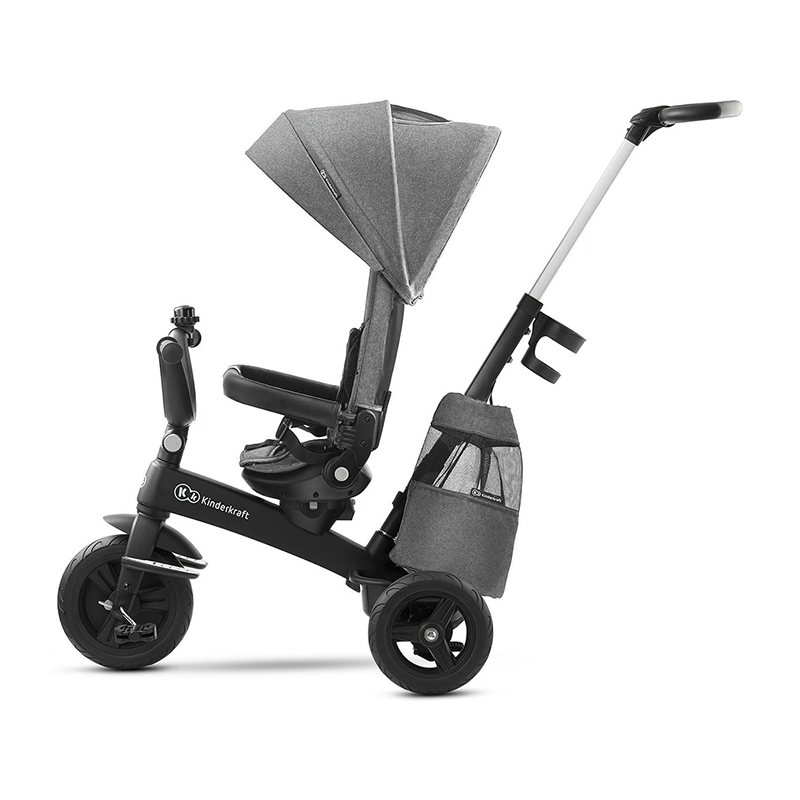 Kinderkraft tricikl EASY TWIST 2U1 PLATINUM GREY mali ali online prodavnica online prodaja internet kupovina