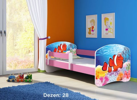 Krevet za decu PINK 180X80 CM ACMA 2 - Slika 5