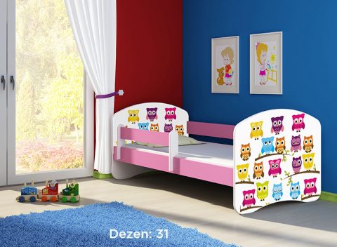 Krevet za decu PINK 180X80 CM ACMA 2 - Slika 8