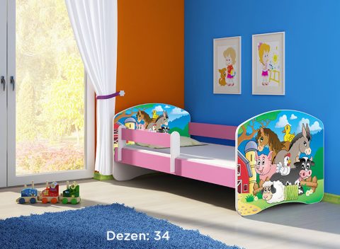 Krevet za decu PINK 180X80 CM ACMA 2 - Slika 11