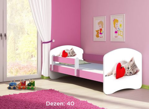 Krevet za decu PINK 180X80 CM ACMA 2 - Slika 13