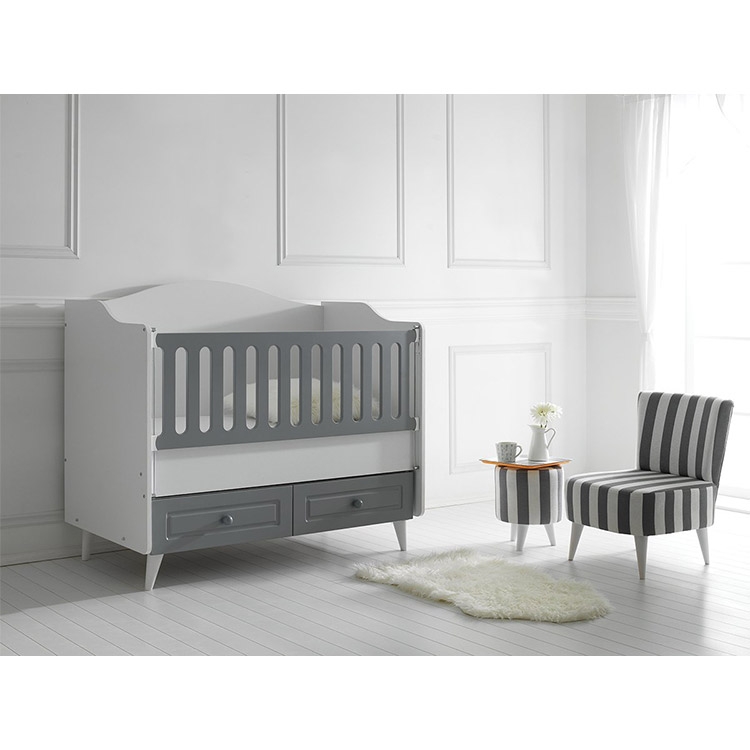 SIENA krevetac za bebe 120X60 CM SIVI mali ali online prodavnica online prodaja internet kupovina