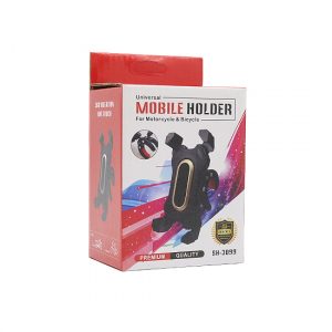 Drzac za mobilni telefon za bicikl i motorSH-3099crno-crvena - Slika 3